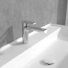 Villeroy & Boch Liberty 138mm Single-Lever Basin Mixer with Pop-Up Waste in Chrome - TVW10700300061
