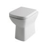 Essentials Chenab Rimless Comfort Height Back to Wall Toilet