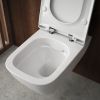 Geberit Smyle Square Rimless Wall Hung Toilet in White - 500208011