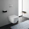 Geberit Smyle Square Compact Wall Hung Toilet in White - 500379011