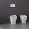 Geberit Smyle Square Rimless Back to Wall Pan in White - 500840001