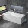 UK Bathrooms Essentials Belaya Standard Double Ended Bath