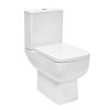 Amara Grassington Rimless Open Back Close Coupled Toilet with Soft-Close Seat