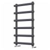 Amara Pudding Central Heating Towel Rail in Anthracite