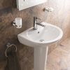 UK Bathrooms Essentials Lassa Soap Dish in Chrome