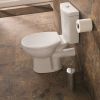 Essentials Lassa Metal Toilet Brush Holder in Chrome
