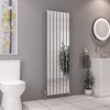 UK Bathrooms Essentials Bi-Directional Angled TRV with Lockshield in Chrome