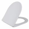 Amara Slim Heavy Weight Toilet Seat in White