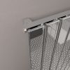 UK Bathrooms Essentials Lomond Vertical Radiator in Chrome