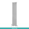 Essentials Meuse 2 Column Radiator in Gloss White