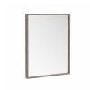 Amara Rosedale Framed Mirror in Grey Oak