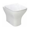 Amara Skipton Back to Wall Toilet With Slim Seat in White