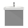 Villeroy And Boch Newo 550mm Vanity Unit and Basin in Satin Grey