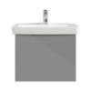 Villeroy And Boch Newo 600mm Vanity Unit and Basin in Satin Grey