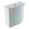 Geberit Selnova Open Back Close Coupled WC With Bottom Outlet in White - 501040006