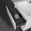 Villeroy and Boch Finero 650mm Wall Hung Vanity Unit and Basin in Glossy White - C52600DH