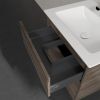 Villeroy and Boch Finero 650mm Wall Hung Vanity Unit and Basin in Stone Oak - C52600RK