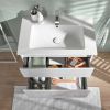 Villeroy and Boch Finero 800mm Wall Hung Vanity Unit and Basin in Glossy White - C52700DH