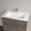 Villeroy and Boch Finero 800mm Wall Hung Vanity Unit and Basin in Stone Oak - C52700RK