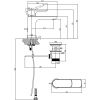 Villeroy & Boch O.novo Single-lever basin mixer inc PUW - Chrome