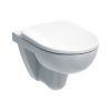 Geberit Selnova Wall-Hung WC Pack with Standard Seat and Cover in White - 501752001