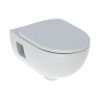 Geberit Selnova Wall Hung Semi-Shrouded Rimless WC Pack in White - 501750001
