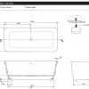 Imperial Putney Luxury Freestanding Bath - ZXN10000410