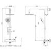 Origins Fusion Twin Head Thermostatic Shower Kit - MB500RM