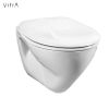 Vitra S-Line Wall Hung Toilet - 6107WH
