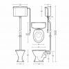 Imperial Drift High Level Toilet - DR1WC01030