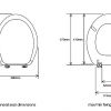 Roper Rhodes Zenith Soft Close Toilet Seat - 8702WSC