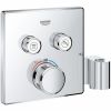 Grohe SmartControl Double Thermostatic Square Valve with Holder - 29125000