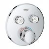 Grohe SmartControl Double Thermostatic Round Valve - 29119000