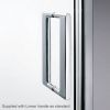 Matki EauZone Plus Hinged Shower Door with Hinge Panel For Recess