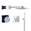 Grohe Grohtherm SmartControl Perfect Shower System with Rainshower 310 SmartActive Cube Shower Head - 34706000
