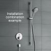 Hansgrohe ShowerSelect S Thermostatic Mixer, with on/off - 15744000