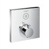 Hansgrohe Square ShowerSelect Concealed Valve with Raindance Select E 120 Rail Kit - 88101019