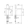 Keuco Edition 11 Single Lever Basin Mixer Tap 150 - 51102010100