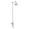 Crosswater Belgravia Exposed Shower with Fixed Head and Bath Filler