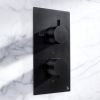 Crosswater MPRO Matt Black Bath & Shower Valve - PRO1500RM+