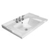 Bayswater 2 Door Basin Cabinet with Traditional Basin