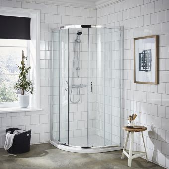 Essentials Quadrant Sliding Shower Door