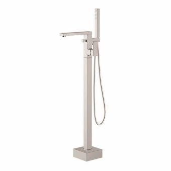 UK Bathrooms Essentials Waterhouse Floorstanding Bath Mixer Tap with Shower Handset - UKBEST00098
