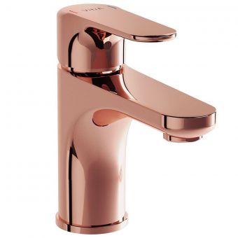 VitrA Root Round Compact Basin Mixer in Copper - A4270526