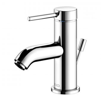 Keuco IXMO Soft Single Lever Basin Mixer 60 with Pop-Up Waste in Chrome - 59504012000
