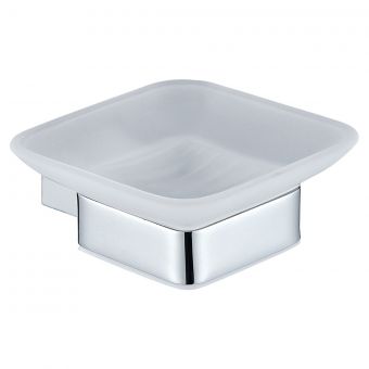 Origins Julian Wall Mounted Soap Dish with Holder - Chrome