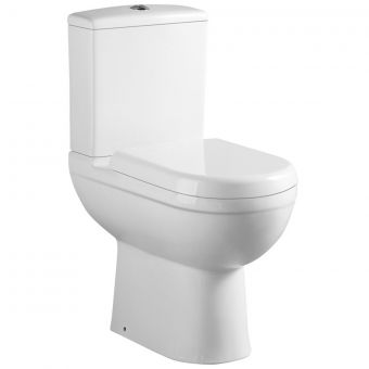Essentials Pecos Comfort Height Close Coupled Toilet
