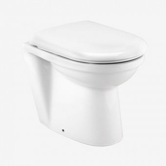 Essentials Amur Back to Wall Toilet