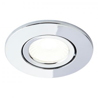 Forum Lighting Adjustable Firerated LED Downlight 5W 4000K IP65 in Chrome