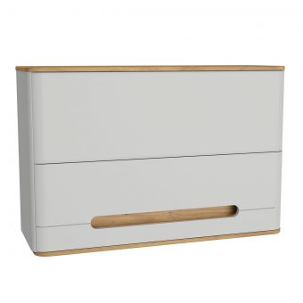 VitrA Sento Wall Cabinet in Matt Light Grey - 66019